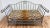 Vintage Late 20th C French Maison Jansen style steel and brass daybed settee. Features scrolled arms with brass accents,...