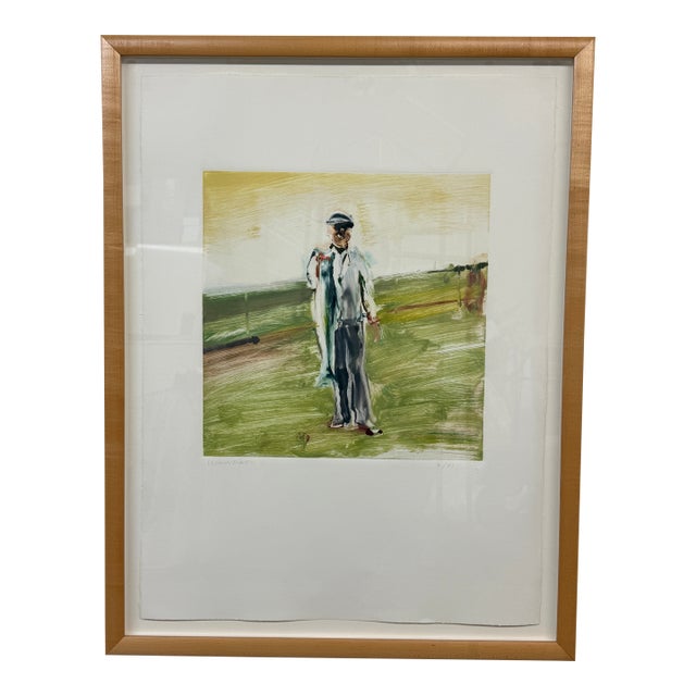 Marshall Crossman Beach Monotype No.26, Signed For Sale