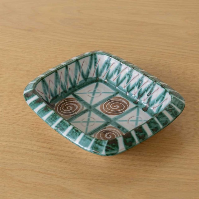French 1950s French Ceramic Dish by Robert Picault, Vallauris For Sale - Image 3 of 12