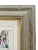 Paint 1935 “French Room” Signed Watercolor Interior Painting in Gilt-Trimmed Wood Frame For Sale - Image 7 of 10