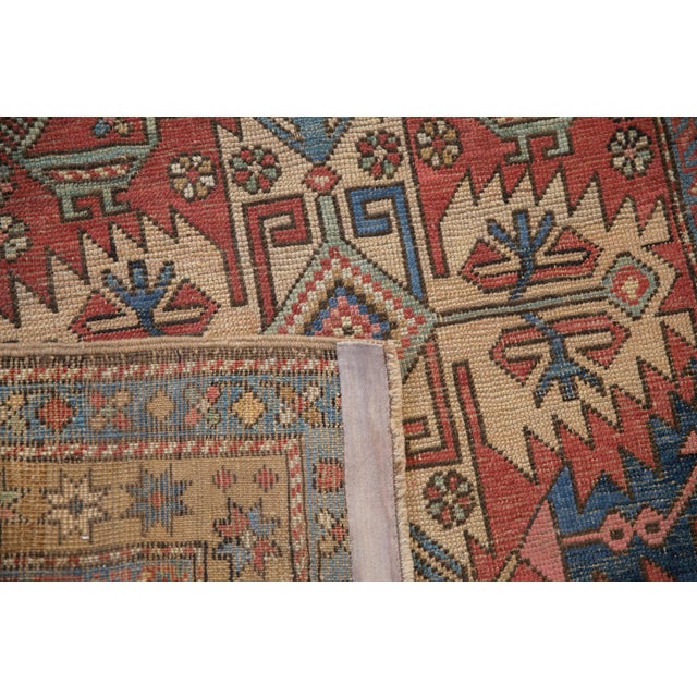 Old New House Vintage Heriz Rug - 3'5" X 5' For Sale - Image 4 of 12