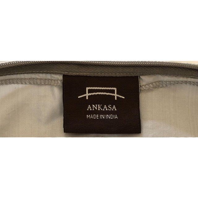 Ankasa Embroidered Linen Pillow Cover Chairish