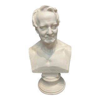 Mid 20th Century Bust of Alex Von Humboldt For Sale