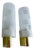 Vintage Brass and Glass Sconces, 1970s, Set of 2 For Sale