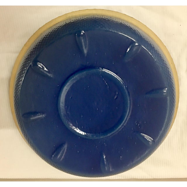 Indigo Blue Ceramic Mixing Bowls Set of 3 Chairish