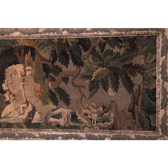 18th Century Framed French Aubusson Tapestry For Sale In Dallas - Image 6 of 10