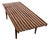Mid Century Slat Bench Coffee Table Made in Yugoslavia C 1950/1960's For Sale - Image 13 of 13