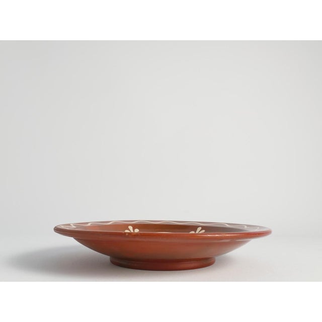 This exquisite hand-crafted Scandinavian stoneware decorative dish or Boel by Andersson & Johansson, Höganäs, features...