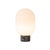 Aloadecor Modern Opal Glass Cordless Rechargeable Table Lamp Unique/Statement Dimmable Led Bedside Lamp For Sale - Image 12 of 12