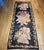 Vintage Caucasian Karabagh Kilim, Floral wreath Design, Handwoven Wool, 5' x 14' For Sale - Image 9 of 17