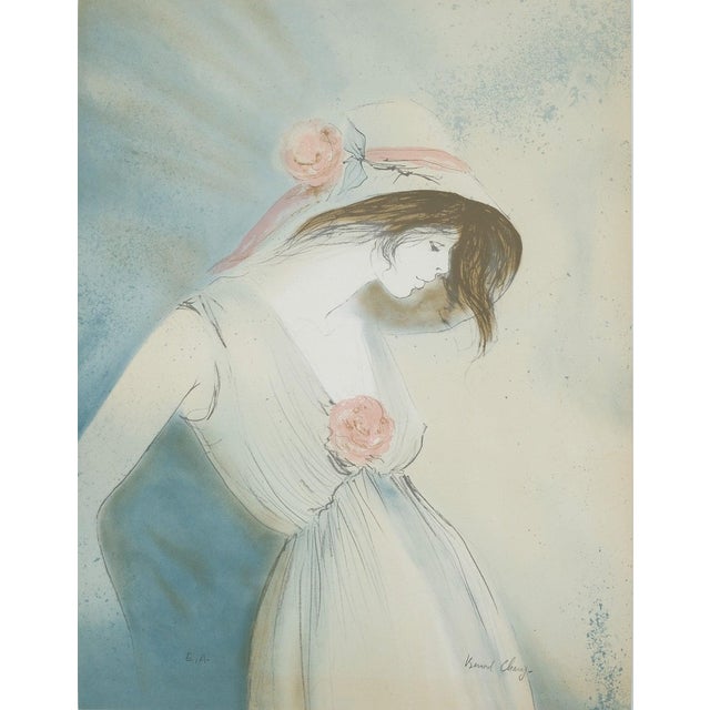 Bernard Charoy, Aurélie, Lithograph For Sale