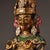 Metal Vintage Gilt Bronze Figure of Zasram, Protector Deity For Sale - Image 7 of 9