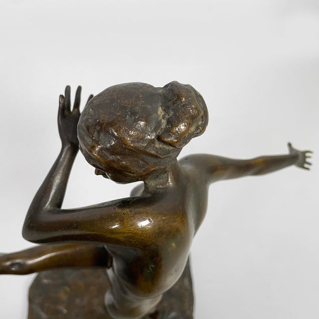 Metal Paolo Troubetzkoy, Italian Sculpture of Ballerina, Early 20th Century, Bronze For Sale - Image 7 of 16