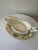 Ceramic Vintage Royal Worcester "Riviera" Gravy Boat & Underplate | Made in England | Floral Garland | Fine English Porcelain | Discontinued Pattern For Sale - Image 7 of 8