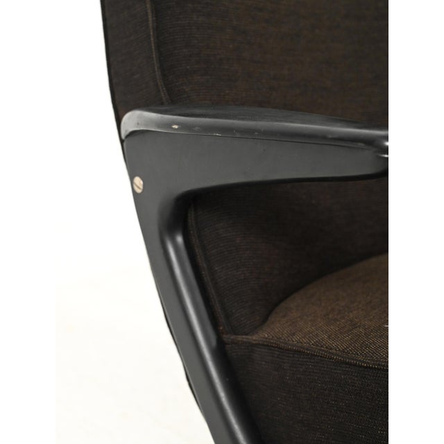Black Z Model Armchair by Bengt Ruda for Nordiska Kompaniet, 1960s For Sale - Image 8 of 9