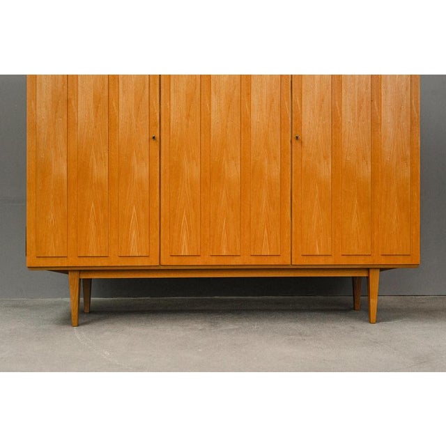 Mid-Century Sideboard in Brass and Pine For Sale - Image 9 of 18