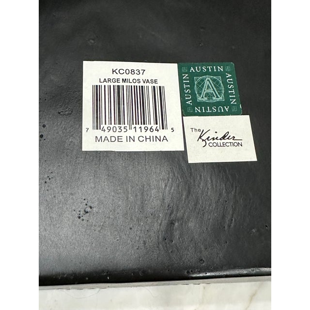 Austin Productions Large Milos Vase For Sale In Atlanta - Image 6 of 11