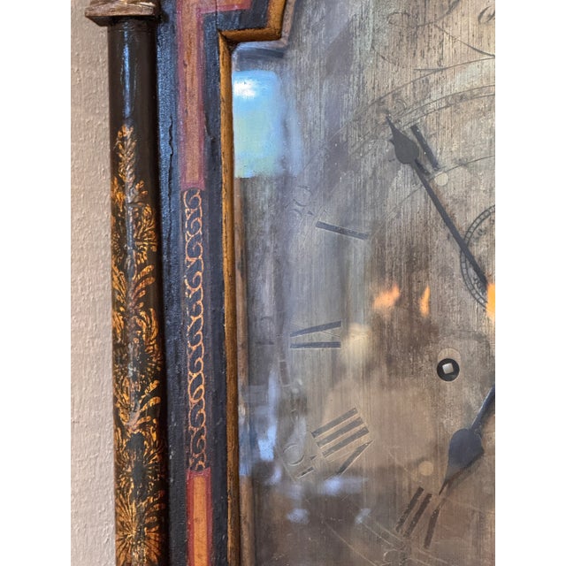 18th Century English Chinoiserie Clock For Sale - Image 13 of 16