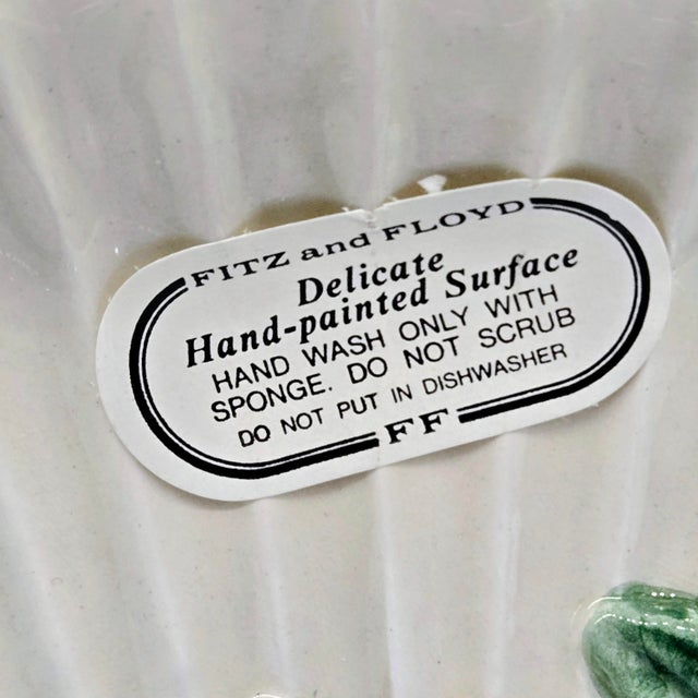 1996 Fitz and Floyd Oceana Fish Serving Platter For Sale - Image 12 of 12