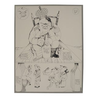 Mikhail Chemiakin, The Intoxication of Power, 1980, Original Lithograph For Sale