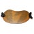 Mid-Century Modern Oversized Vintage Kidney Bean Shape Brown & Black Hand Painted Very Large Tray For Sale - Image 3 of 5