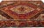 1960s Vintage Handmade Shiraz Red Medallion Wool Rug 6'8" X 9'11" For Sale - Image 5 of 12