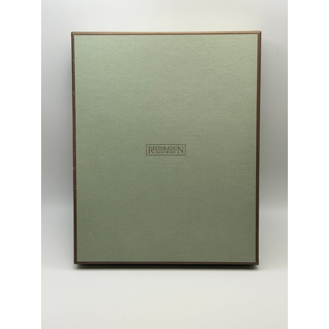 2010s Restoration Hardware Beveled Glass Mirrored Picture Frame, 7.5” × 9.5” For Sale - Image 5 of 6