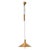 Metal Scandinavian Modern Ceiling Lamp in Brass by Thomas Valentiner, 1960s For Sale - Image 7 of 7