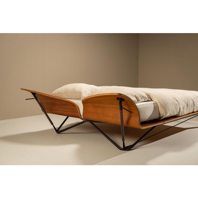 Wood Dimanche Matin Double Bed by Christer Schweilz for Pallucco, Italy, 1991 For Sale - Image 7 of 14
