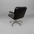 Metal Italian Modern Leather and Metal Armchair by Osvaldo Borsani for Tecno, 1970s For Sale - Image 7 of 18