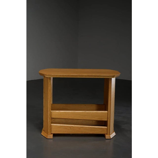 Tan Mid-Century Side Table, 1970s For Sale - Image 8 of 11