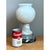 Vintage Alabaster Scorpion Bowl Lamp For Sale - Image 12 of 12