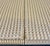 Large Karl Springer-Style Cream Textured Grass Cloth Dining Table For Sale - Image 14 of 14