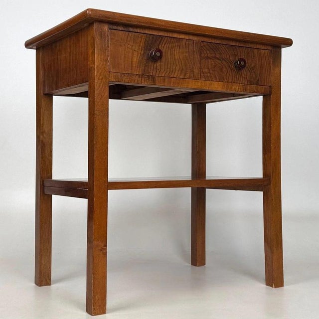 Antique English Edwardian Teak Side Table For Sale - Image 9 of 13
