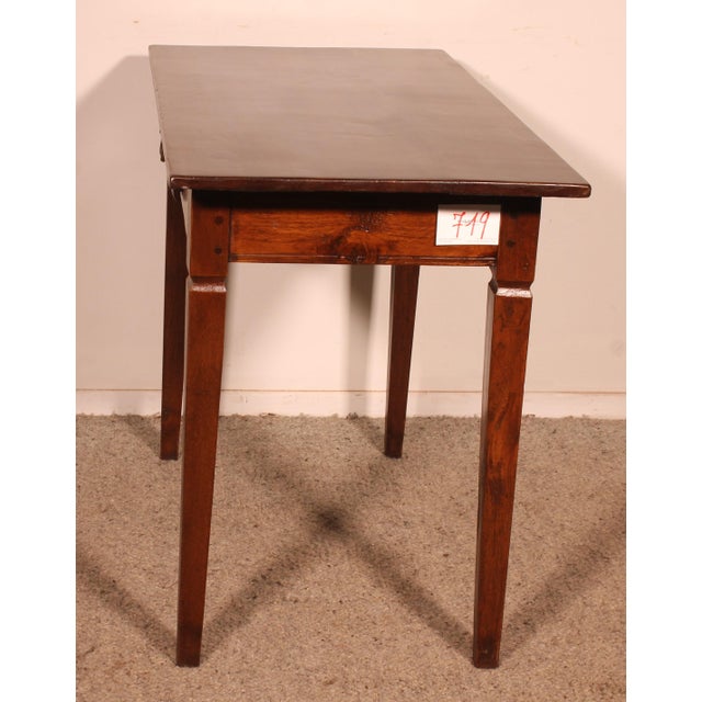 Wood Small Antique Louis XVI Desk For Sale - Image 7 of 12