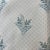 English Jane Shelton Blue Astor Lily Cotton Fabric- 2 Yards For Sale - Image 3 of 7