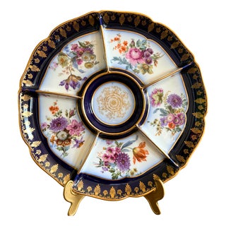 Large Vintage French Aperitif Platter from Limoges, 1950 For Sale