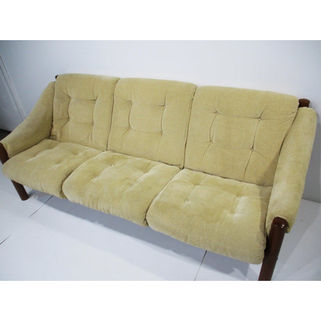 h.p. Hansen Styled Mid Century Sofa by Domino Mobler Denmark For Sale - Image 10 of 12