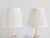 Textile Vintage Porcelain Capodimonte Style Porcelain Table Lamps-a Pair For Sale - Image 7 of 12