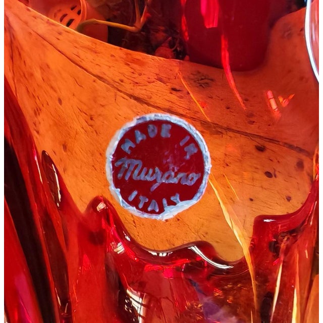 1960s Murano Glass Vase, 1960s For Sale - Image 5 of 6