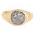 Vintage Bulgari Ancient Coin Ring Monete 18k Yellow Gold Jewellery Jewellery size 5.75 For Sale