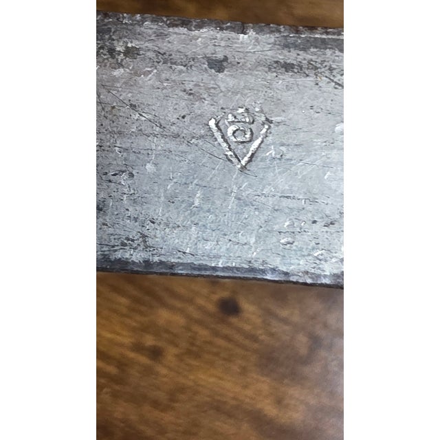 Antique French Nickel-Plated 12-Cavity Pastry Mold For Sale - Image 16 of 18