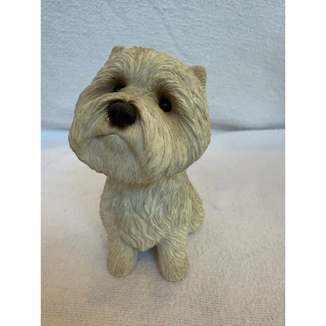 Ceramic Lifelike Lhasa Apso For Sale - Image 9 of 11