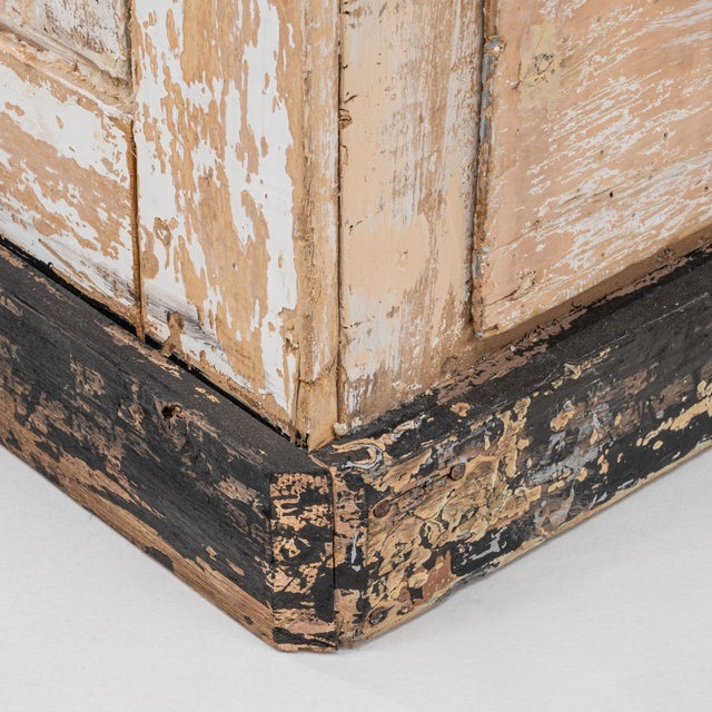 19th Century French Wood Patinated Shop Counter For Sale - Image 9 of 18