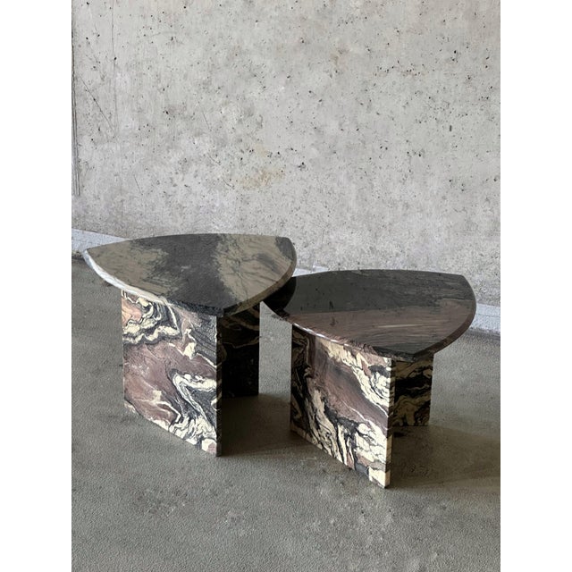 Patterned in brown, green, beige, gray to black and white. This nesting set needs few words! A beautiful eye-catcher for...