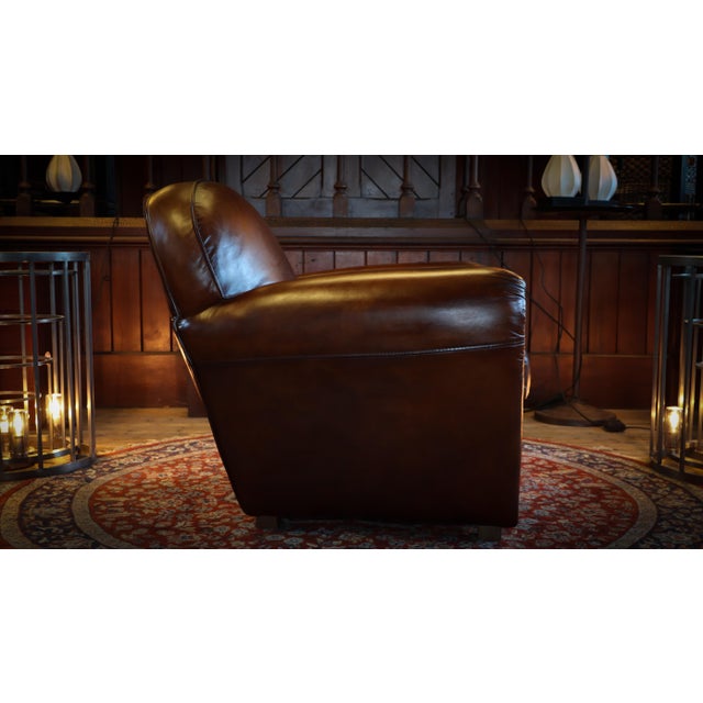 Club Chair in Leather from Timothy Oulton, 2010s For Sale - Image 15 of 18