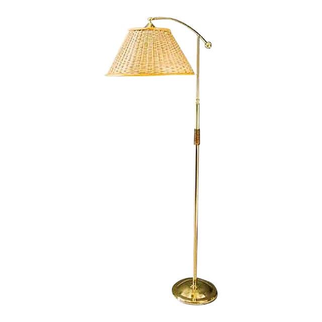 Austrian Floor Lamp by J. T. Kalmar, 1950s For Sale