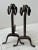 Antique Wrought Iron Figural Ram Andirons, a Pair, Circa Early 20th Century For Sale - Image 17 of 18