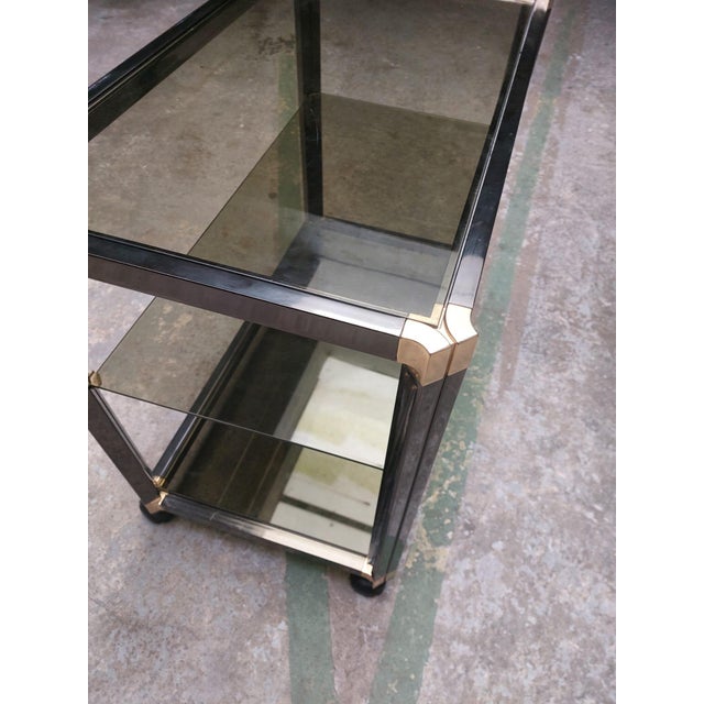 Hollywood Regency Hollywood Regency Bar Cart For Sale - Image 3 of 18