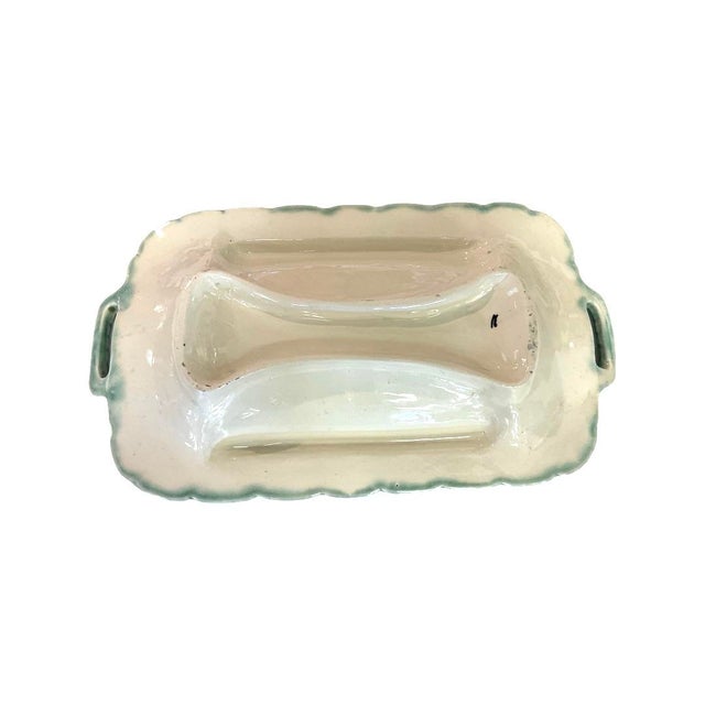 Majolica Early 20th Century Majolica Asparagus Platter For Sale - Image 4 of 6